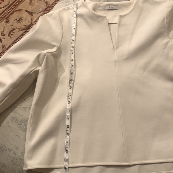Tibi white blouse size large - Picture 4 of 4